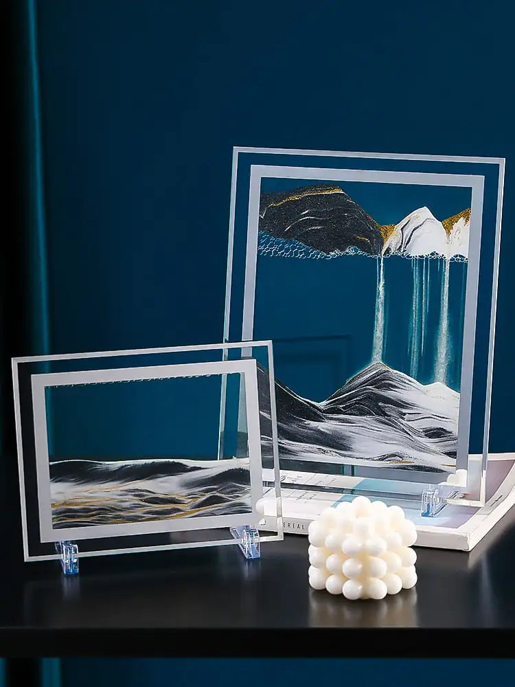 Rectangular Sandscape Art Display