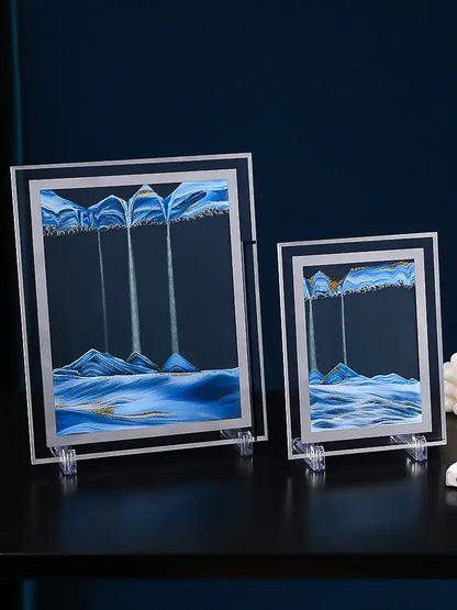 Rectangular Sandscape Art Display